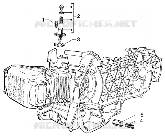 Chain tightener - by-pass valve