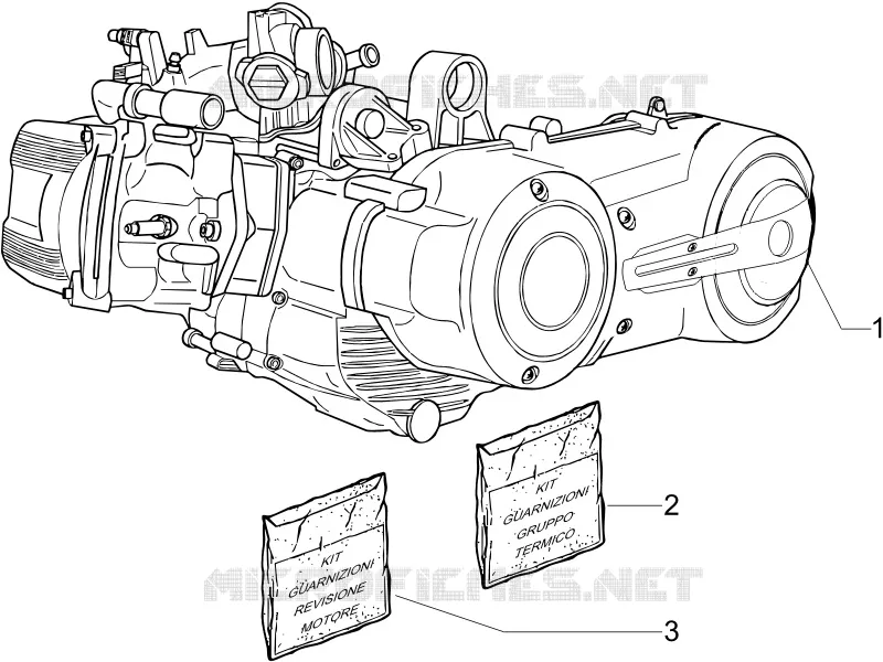Complete motor