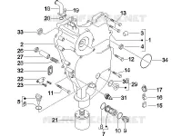 Deksel magneetvliegwiel - Oliefilter