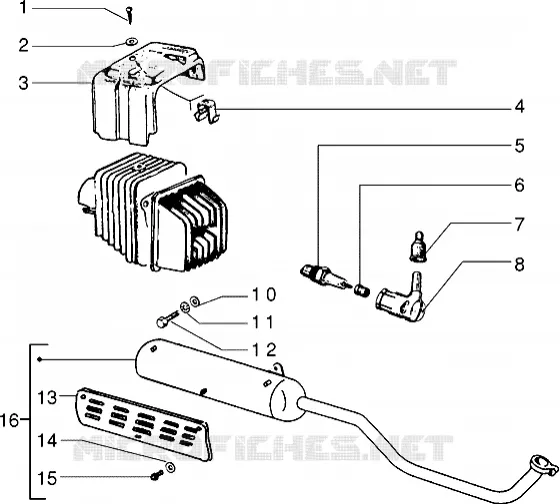 Silencer-Baffle