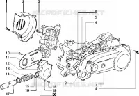 Clutch cover-scrool cover