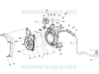 Behuizing secundaire luchttoevoer