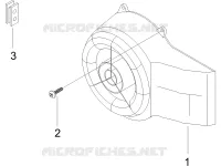 Deksel magneetvliegwiel - Oliefilter