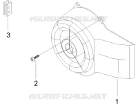 Deksel magneetvliegwiel - Oliefilter