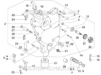 Deksel magneetvliegwiel - Oliefilter