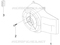 Deksel magneetvliegwiel - Oliefilter