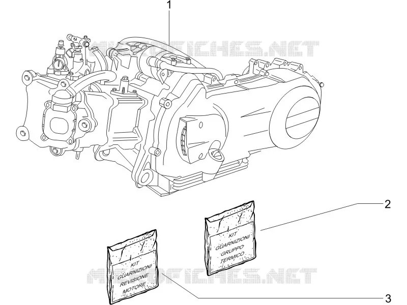 Complete motor