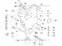 Deksel magneetvliegwiel - Oliefilter