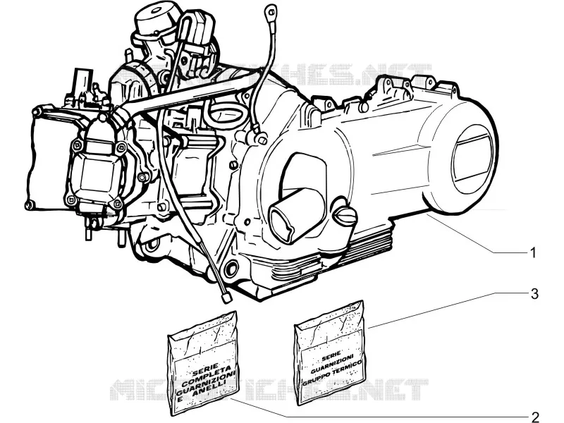 Complete motor