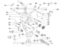 Deksel magneetvliegwiel - Oliefilter