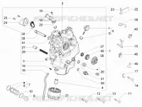 Deksel magneetvliegwiel - Oliefilter