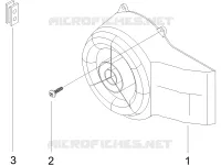 Deksel magneetvliegwiel - Oliefilter