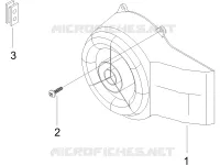 Deksel magneetvliegwiel - Oliefilter