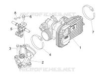 Gasklephuis - Injector - Toevoeraansluiting