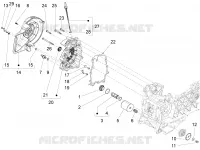 Deksel magneetvliegwiel - Oliefilter