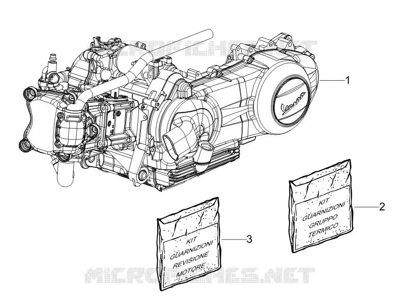 Complete motor