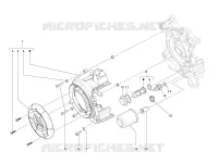 Deksel magneetvliegwiel - Oliefilter