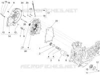 Deksel magneetvliegwiel - Oliefilter