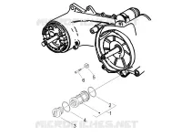 Deksel magneetvliegwiel - Oliefilter