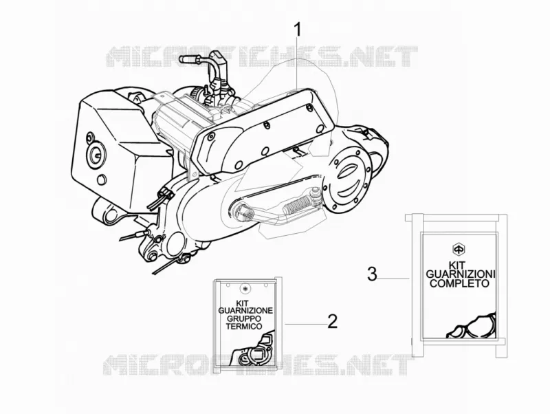 Complete motor