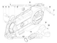 Carterdeksel - Koeling carter