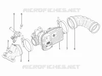 Gasklephuis - Injector - Toevoeraansluiting