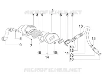 Behuizing secundaire luchttoevoer