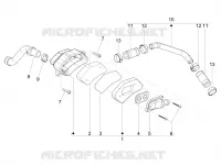 Behuizing secundaire luchttoevoer
