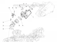 Gasklephuis - Injector - Toevoeraansluiting