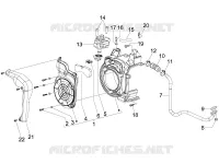 Behuizing secundaire luchttoevoer