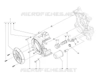Deksel magneetvliegwiel - Oliefilter