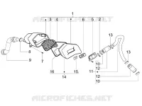Behuizing secundaire luchttoevoer