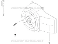 Deksel magneetvliegwiel - Oliefilter