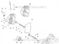 Deksel magneetvliegwiel - Oliefilter