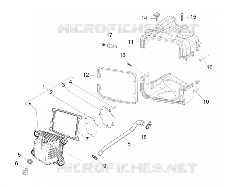 Cylinder head cover