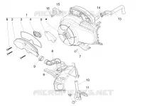 Behuizing secundaire luchttoevoer