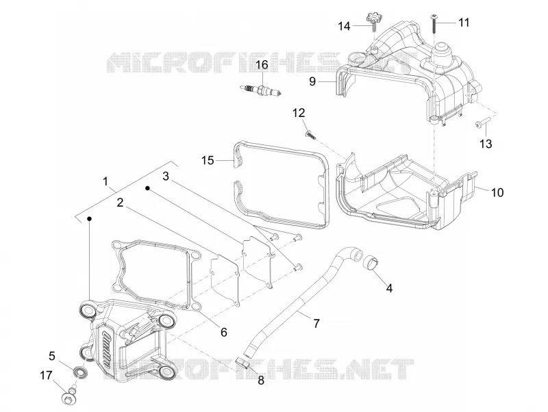 Cylinder head cover