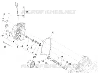 Deksel magneetvliegwiel - Oliefilter