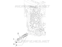 Deksel magneetvliegwiel - Oliefilter