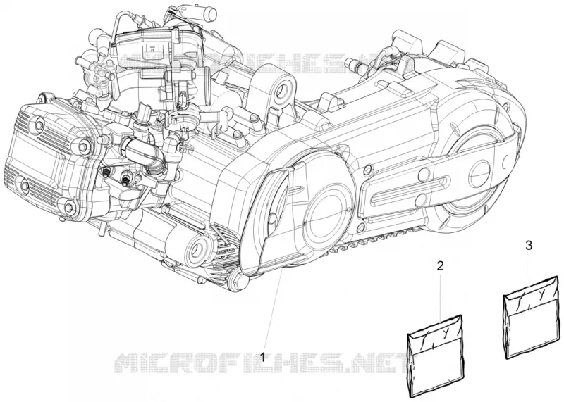 Engine, assembly