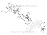 Achteruitversnelling assy
