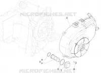 Deksel magneetvliegwiel - Oliefilter