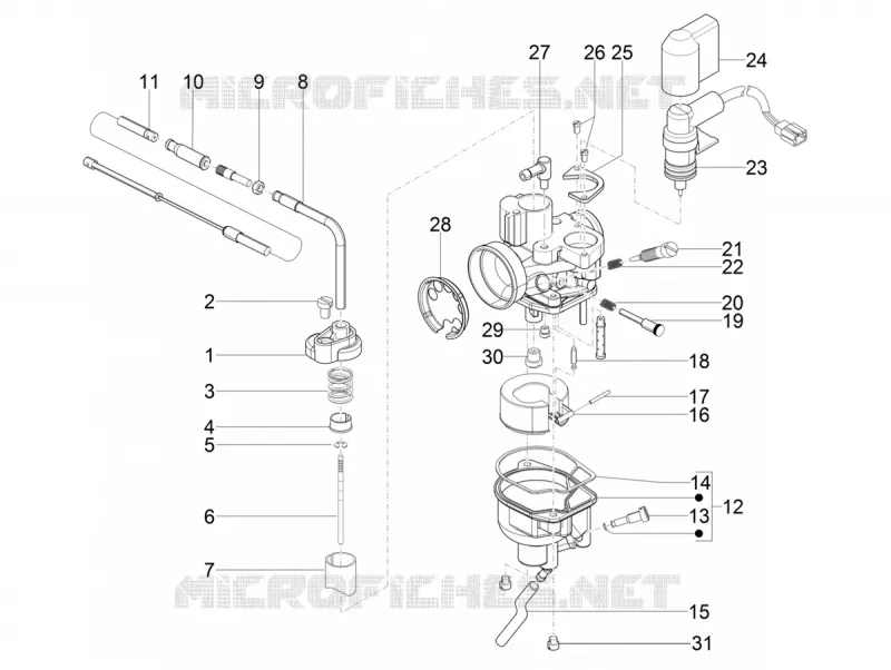 Carburetor's components
