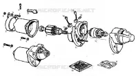 Starting motor