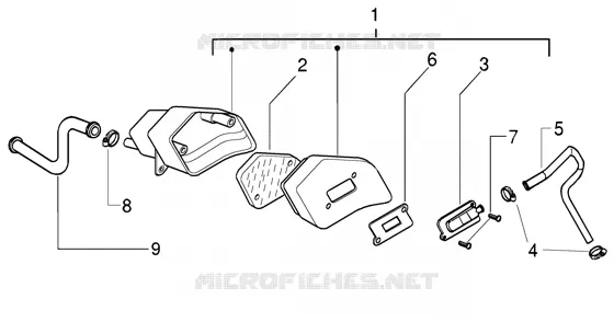 Secondary air box (Euro 2)