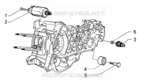 Electric starter-damper pulley