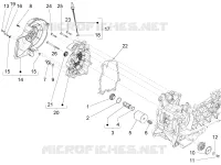 Deksel magneetvliegwiel - Oliefilter