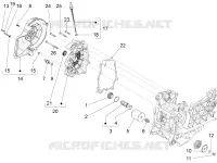 Deksel magneetvliegwiel - Oliefilter