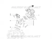 Complete carburator - Toevoeraansluiting