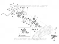 Achteruitversnelling assy